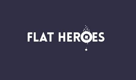 flat heros logo